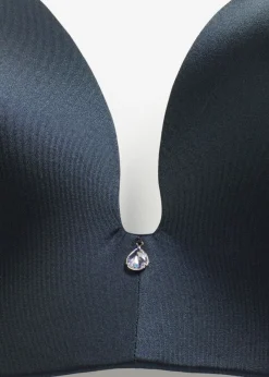 Mujer bonprix bonprix Sujetador sin aros de material brillante