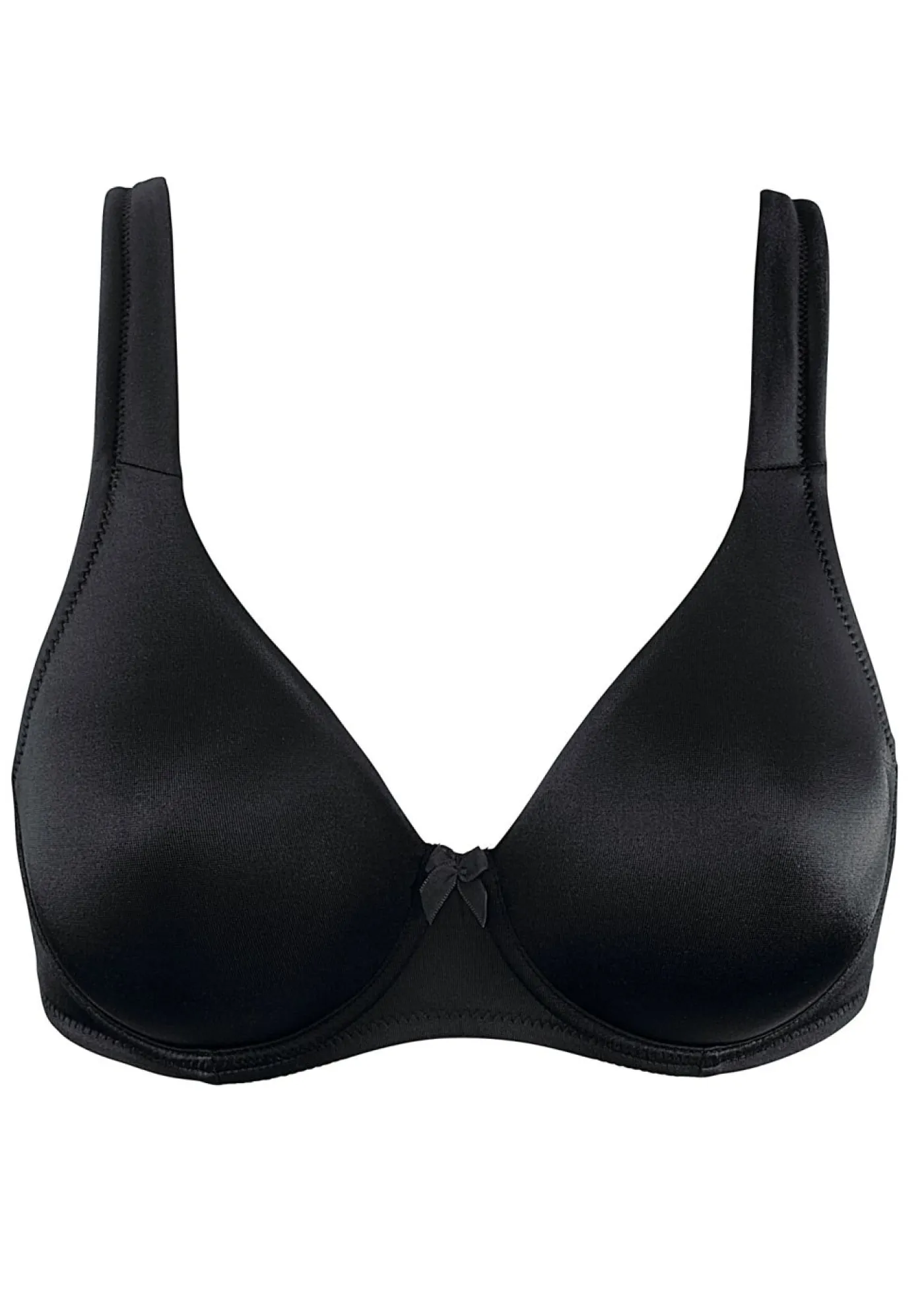 bonprix bonprix Sujetadores>Sujetador tipo camiseta con aros Negro