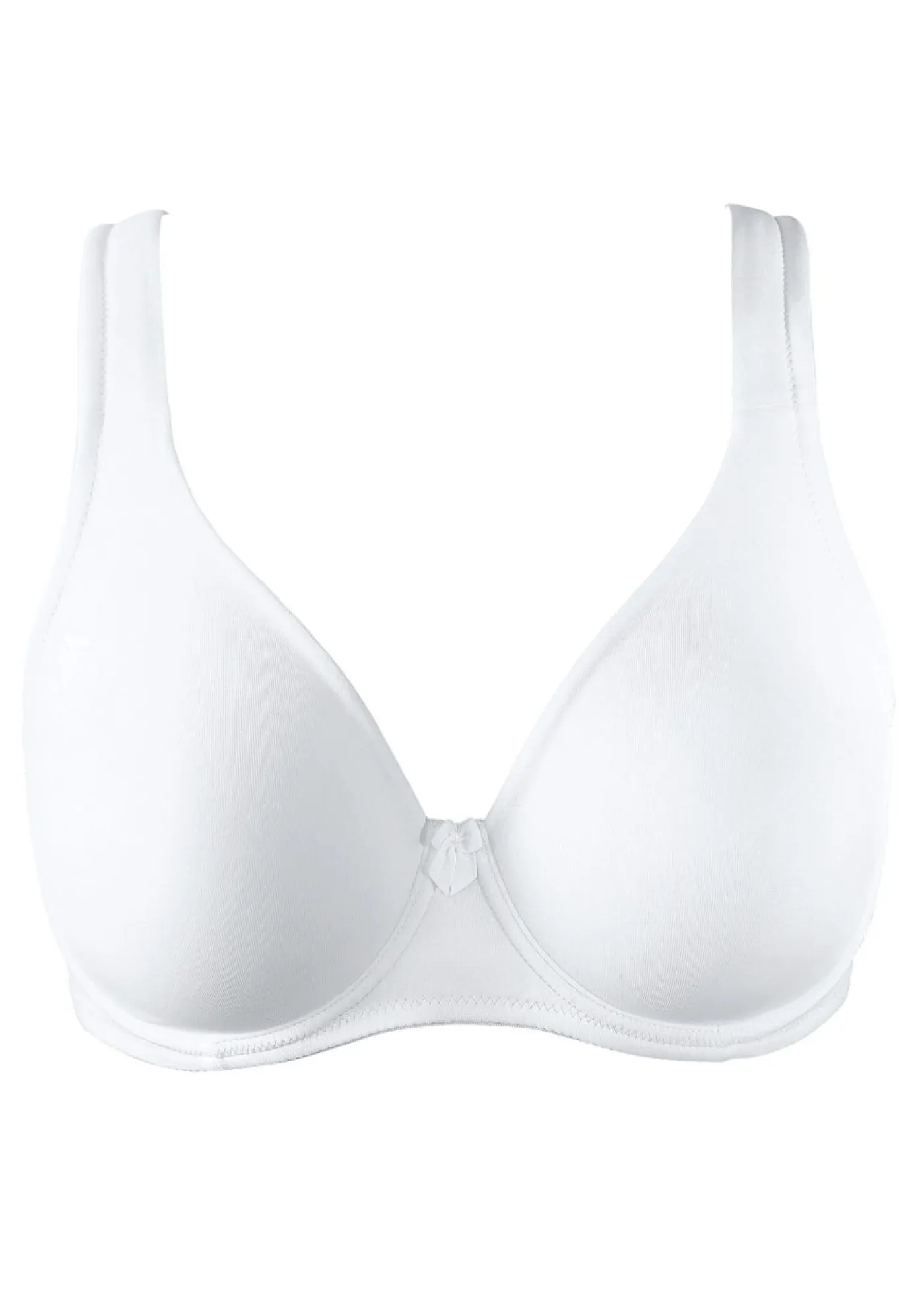 bonprix bonprix Básicos|Sujetadores De Copa E A H>Sujetador tipo camiseta con aros Blanco