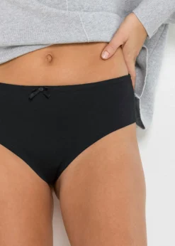 Mujer bonprix bonprix Tanga con algodón cómodo (4 unidades)