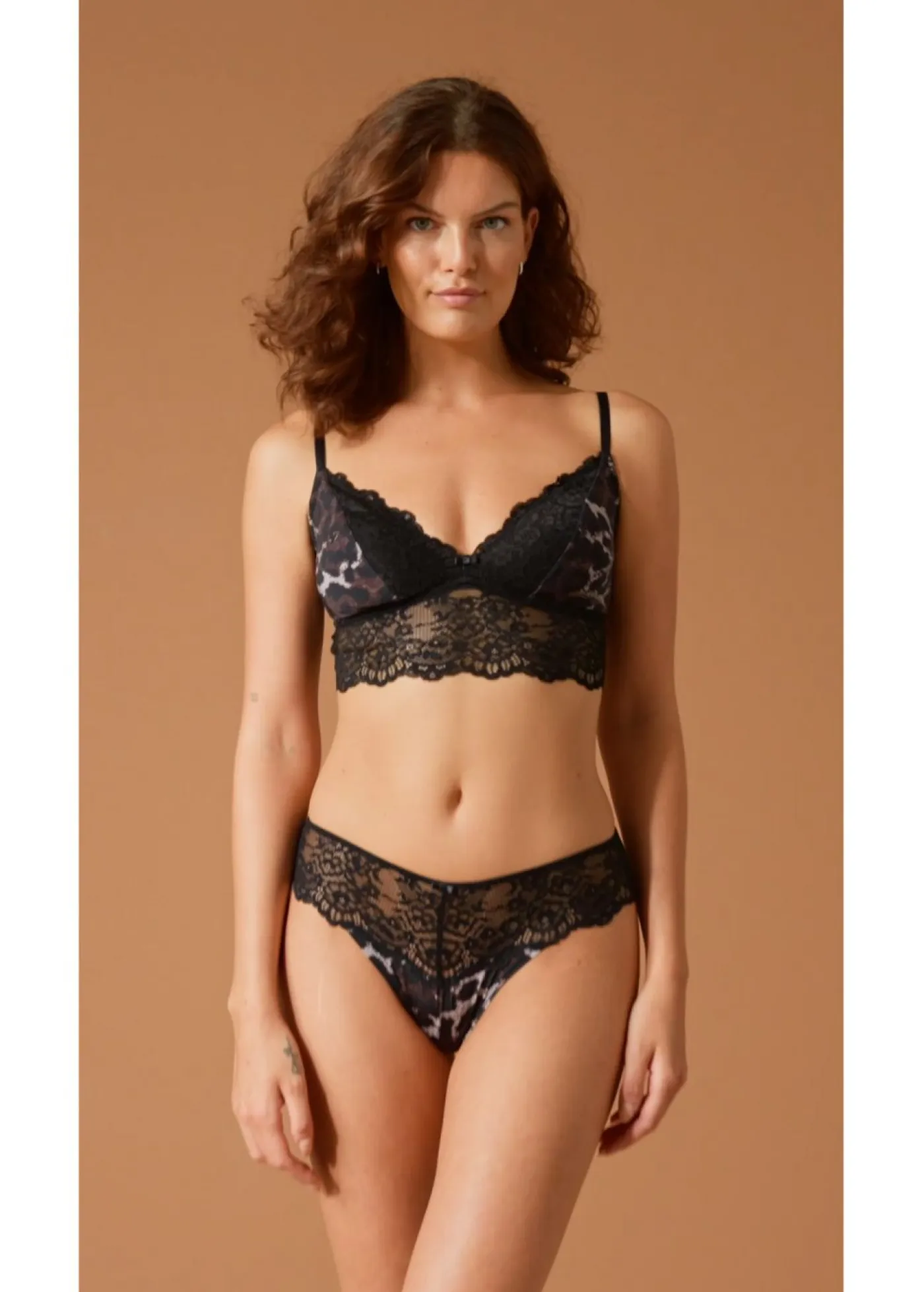 Mujer bonprix bonprix Tanga de encaje fino