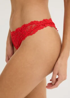 Mujer bonprix bonprix Tanga de encaje suave