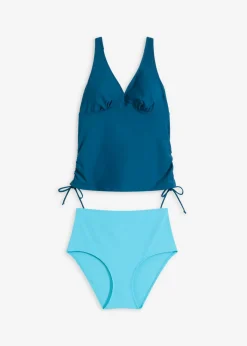 bonprix bonprix Tankinis>Tankini (2 piezas) Petróleo azul