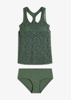Mujer bonprix bonprix Tankini (2 piezas) de encaje