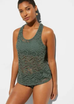 Mujer bonprix bonprix Tankini (2 piezas) de encaje