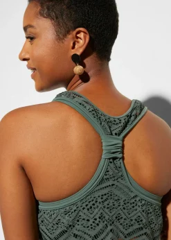 Mujer bonprix bonprix Tankini (2 piezas) de encaje