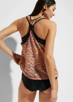 Mujer bonprix bonprix Tankini con encaje elástico (2 piezas)