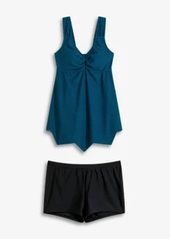 Mujer bonprix bonprix Tankini largo (2 piezas) de dobladillo irregular
