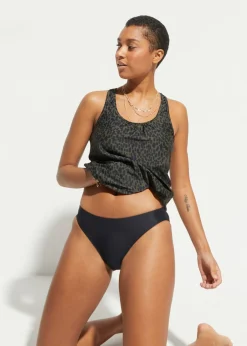 bonprix bonprix Tankinis>Tankini oversize (2 piezas) verde oliva oscuro/negro topos