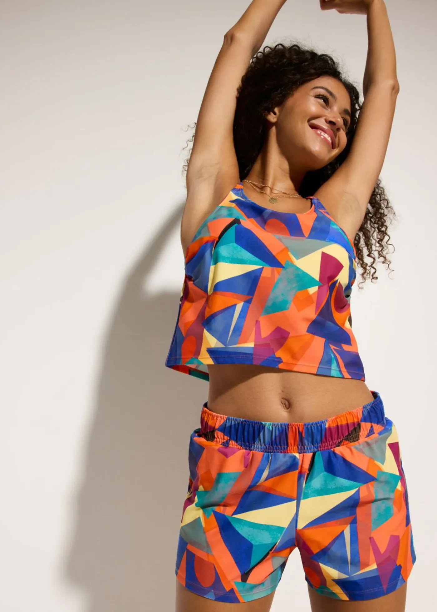 Mujer bonprix bonprix Tankini (2 piezas) con pantalón corto