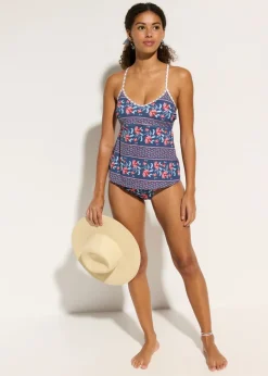 Mujer bonprix bonprix Tankini (2 piezas) con tirantes cruzados