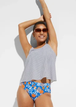 Mujer bonprix bonprix Tankini y parte superior (conjunto de 3 piezas)
