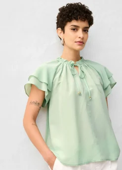 Mujer bonprix bonprix Túnica con contenido de seda