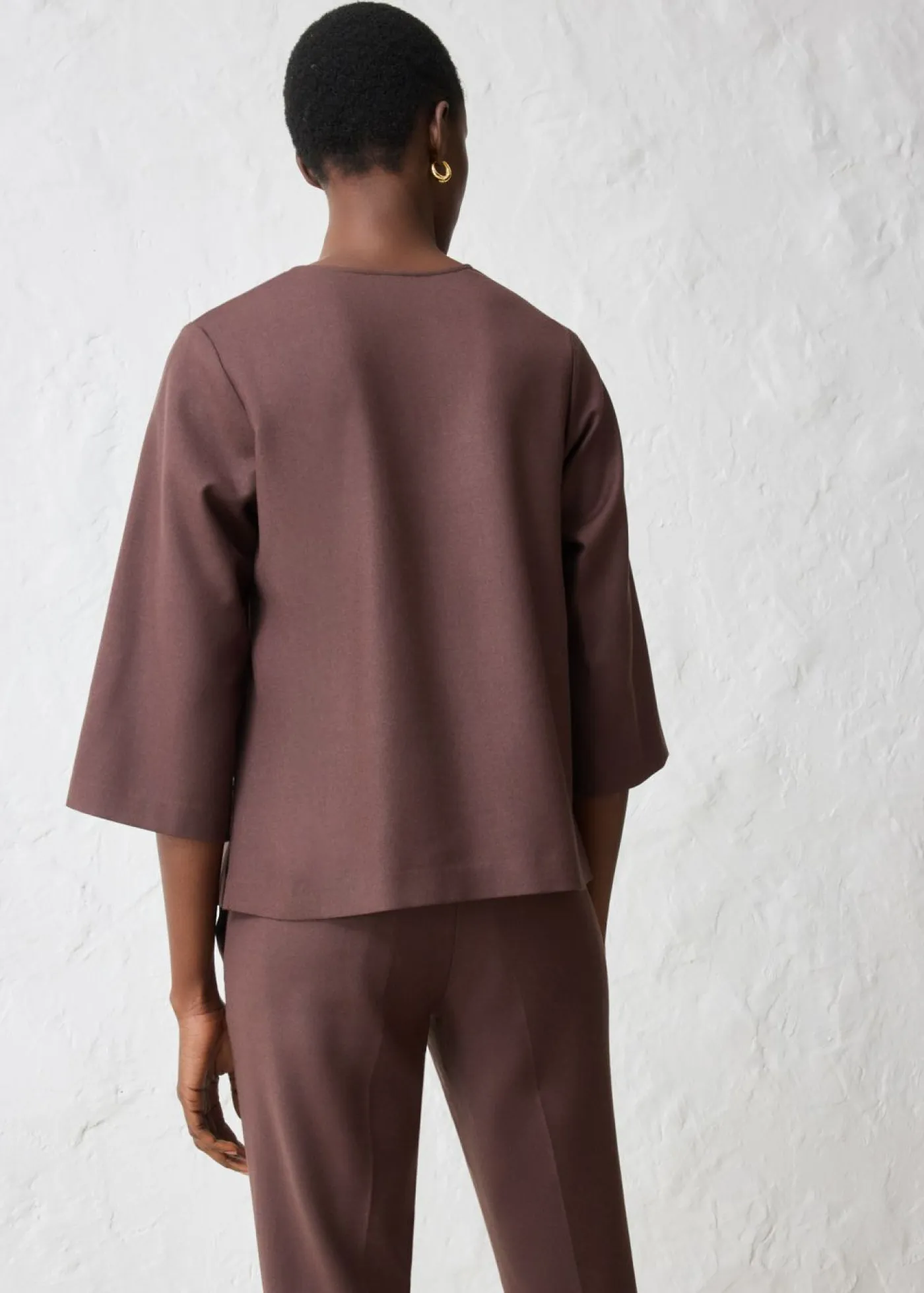 Mujer bonprix bonprix Túnica con lana