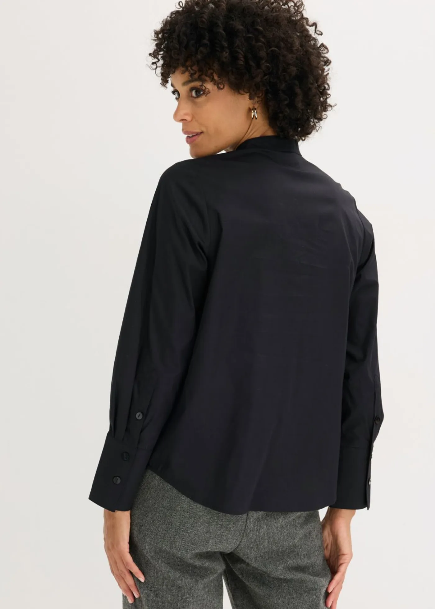 bonprix bonprix Camisas Y Blusas>Túnica con lentejuelas Negro