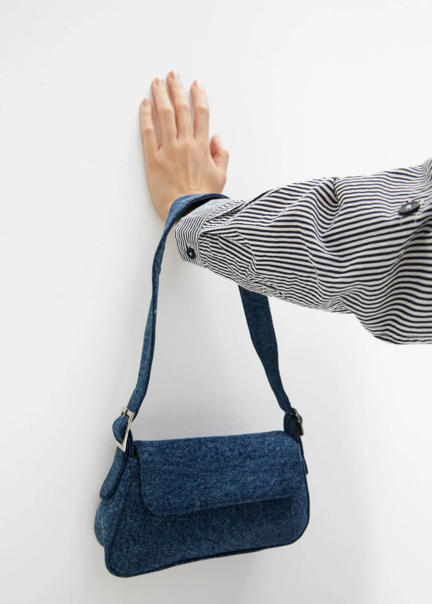 bonprix bonprix Camisas Y Blusas>Túnica de algodón azul marino-blanco con rayas