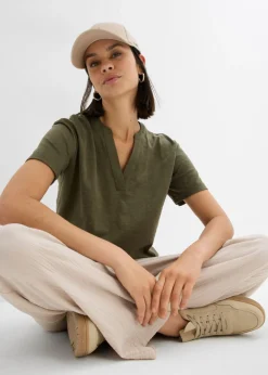 Mujer bonprix bonprix Túnica de algodón orgánico puro