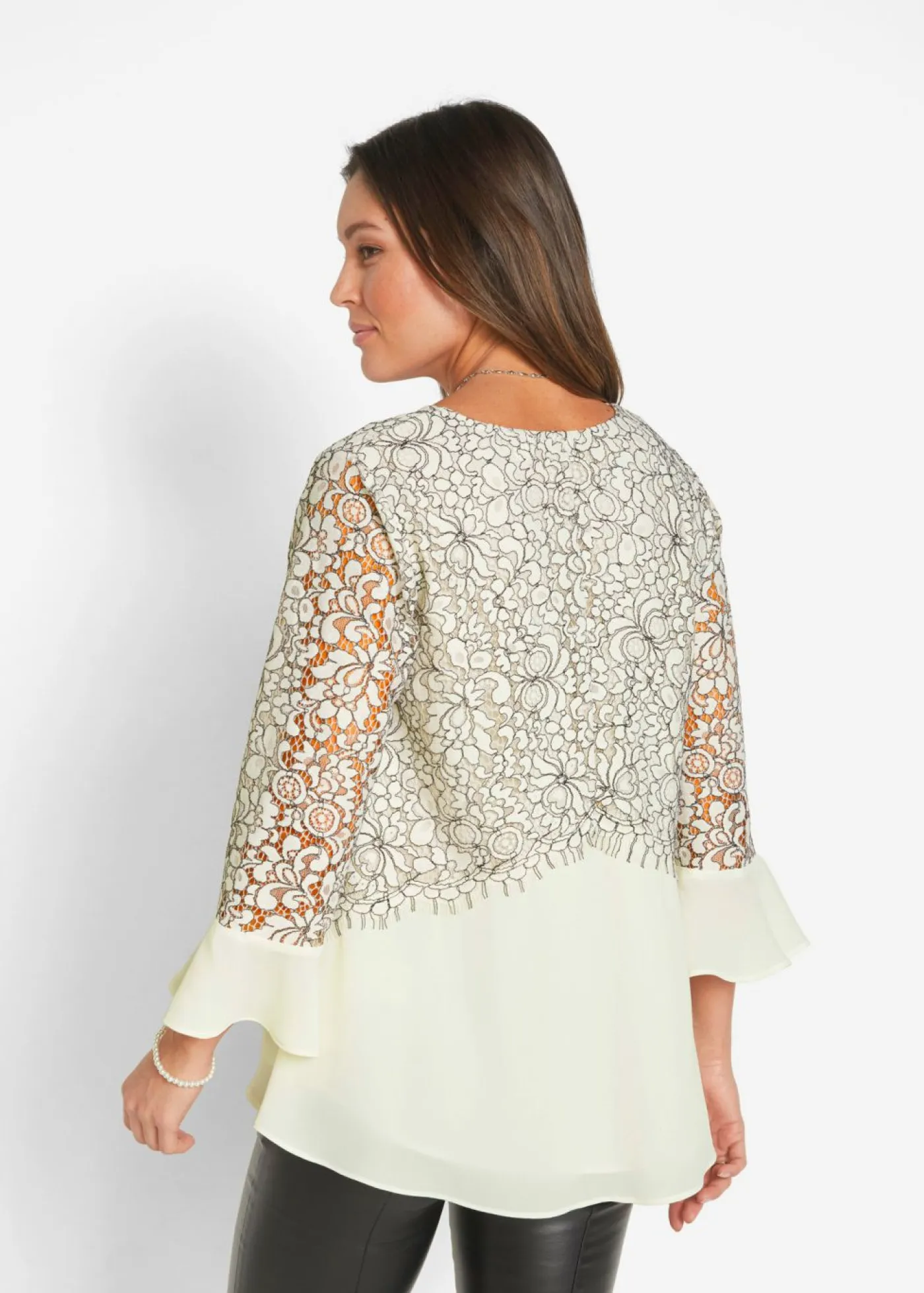 Mujer bonprix bonprix Túnica de encaje