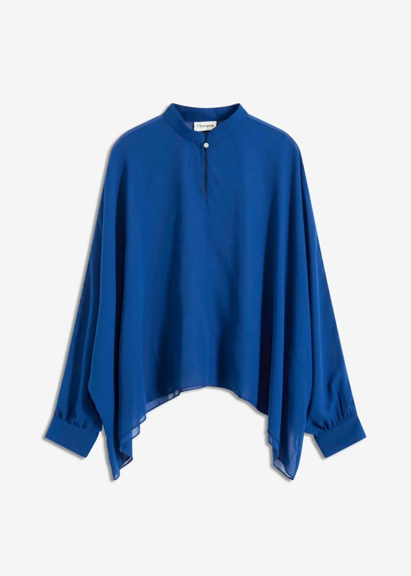 bonprix bonprix Camisas Y Blusas>Túnica de gasa azul genciana