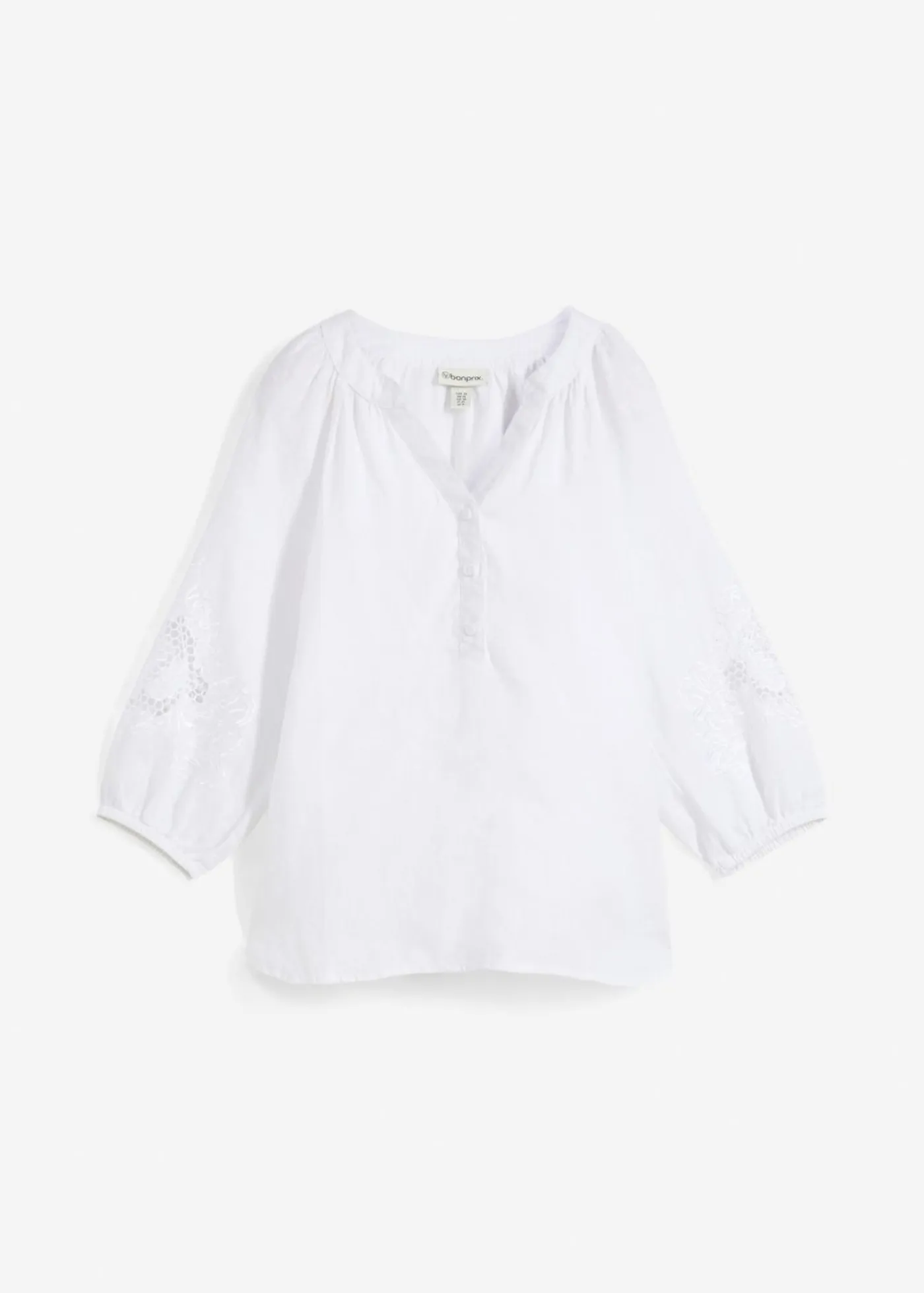Mujer bonprix bonprix Túnica de lino puro