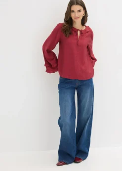 Mujer bonprix bonprix Túnica de mezcla de viscosa fina