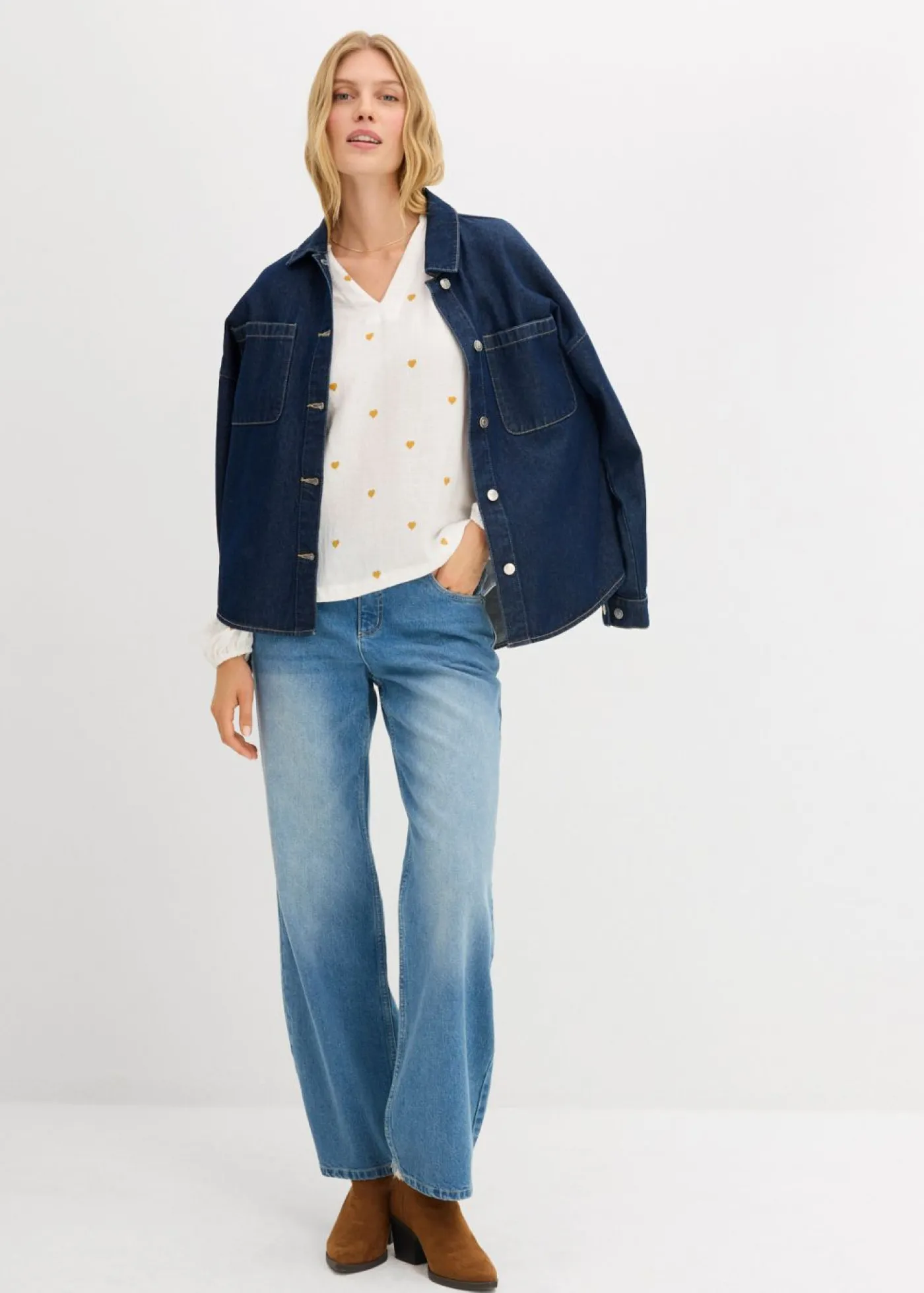 Mujer bonprix bonprix Túnica de muselina