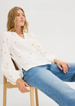 Mujer bonprix bonprix Túnica de muselina