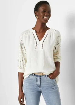 Mujer bonprix bonprix Túnica de muselina ligera