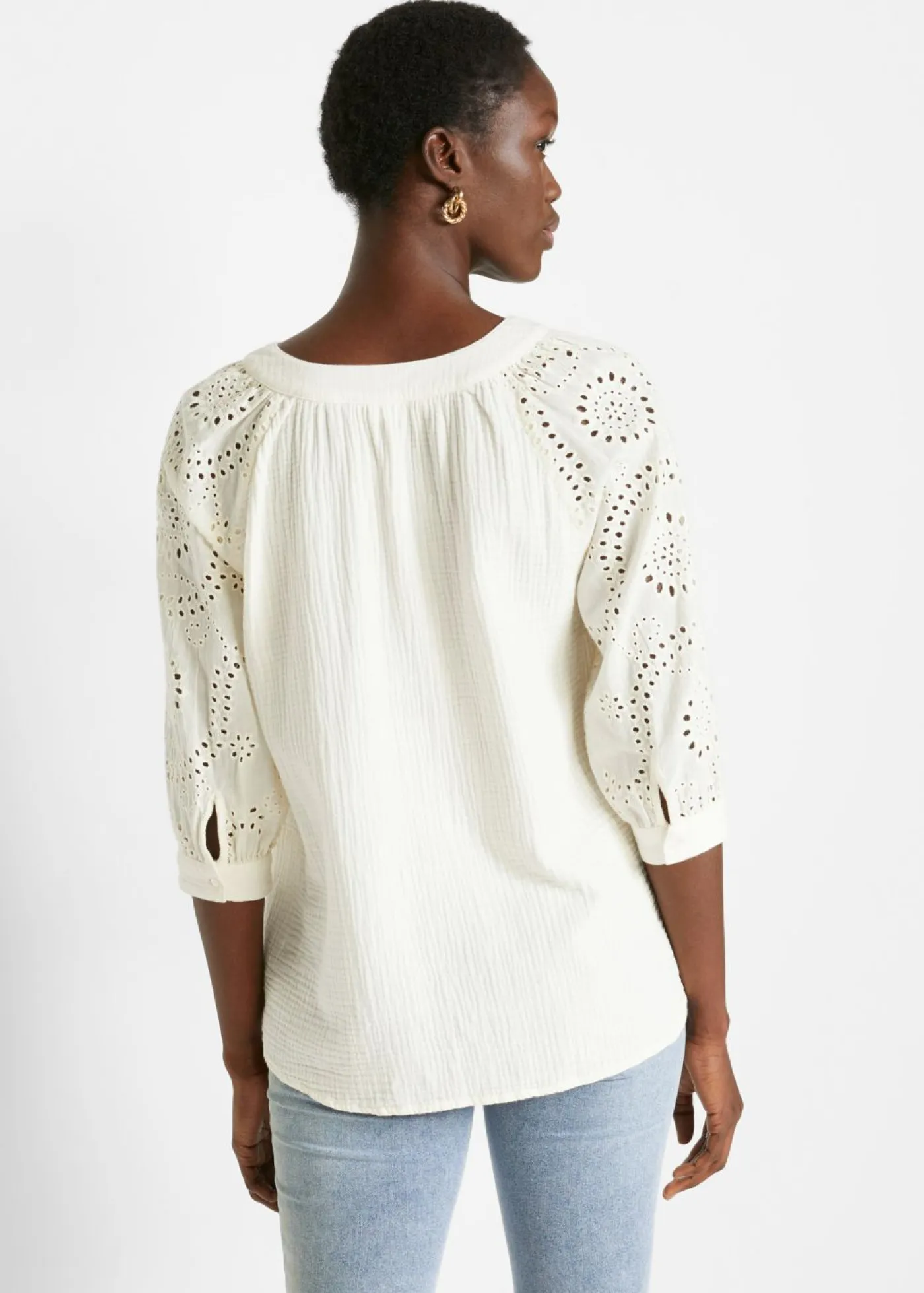 Mujer bonprix bonprix Túnica de muselina ligera