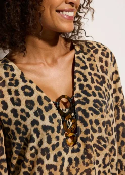 Mujer bonprix bonprix Túnica de playa de gasa