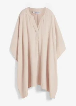 Mujer bonprix bonprix Túnica de playa de muselina vaporosa