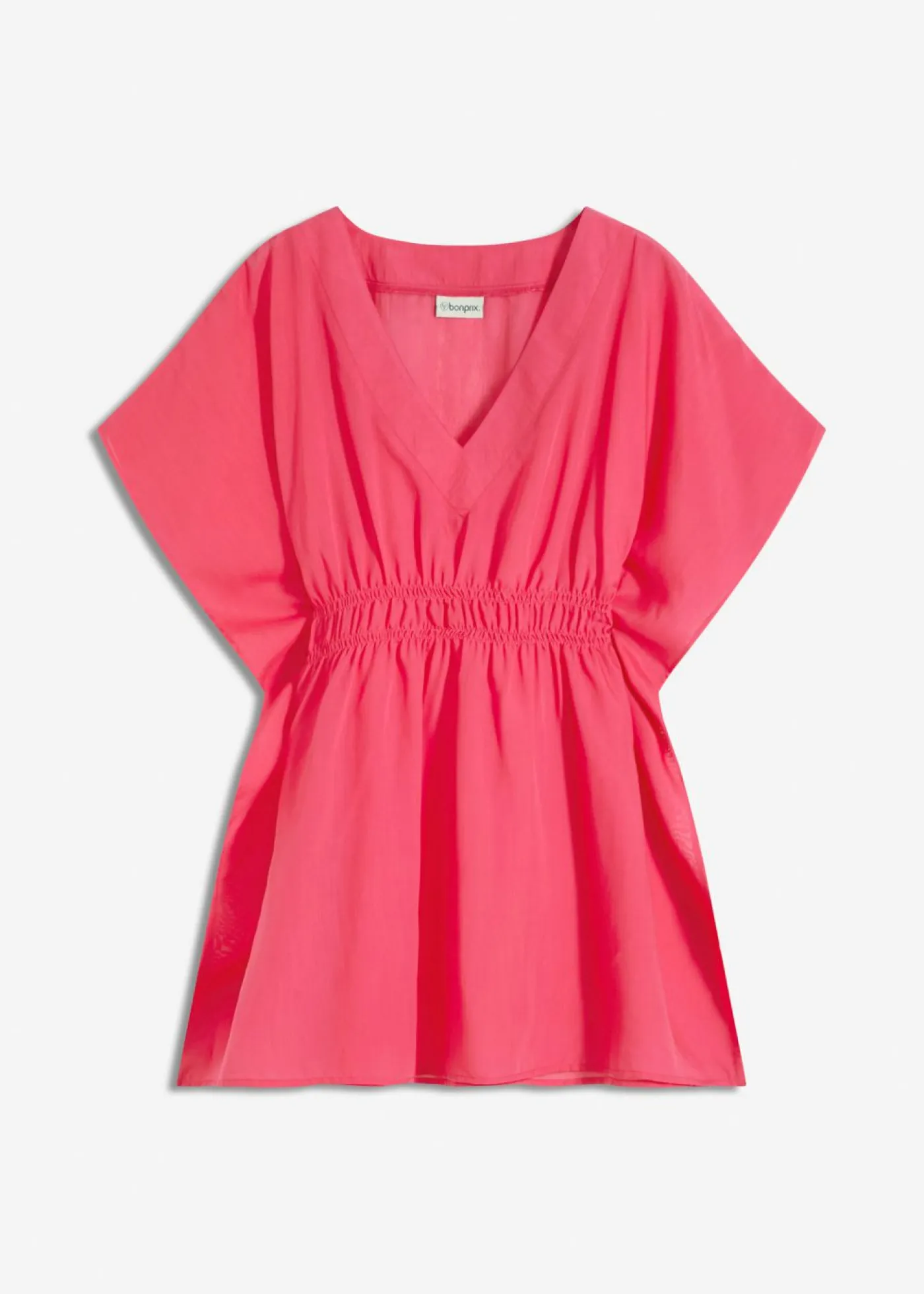 Mujer bonprix bonprix Túnica de playa transparente con escote en V