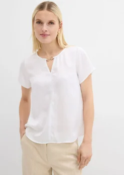 Mujer bonprix bonprix Túnica de satén fino