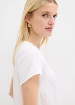 Mujer bonprix bonprix Túnica de satén fino