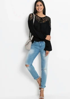 Mujer bonprix bonprix Túnica de viscosa fluida