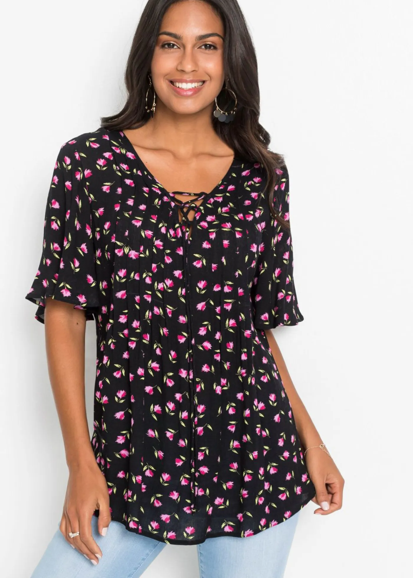 Mujer bonprix bonprix Túnica de viscosa sostenible