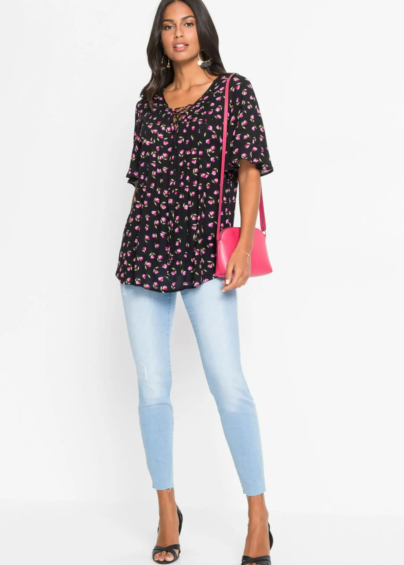 Mujer bonprix bonprix Túnica de viscosa sostenible