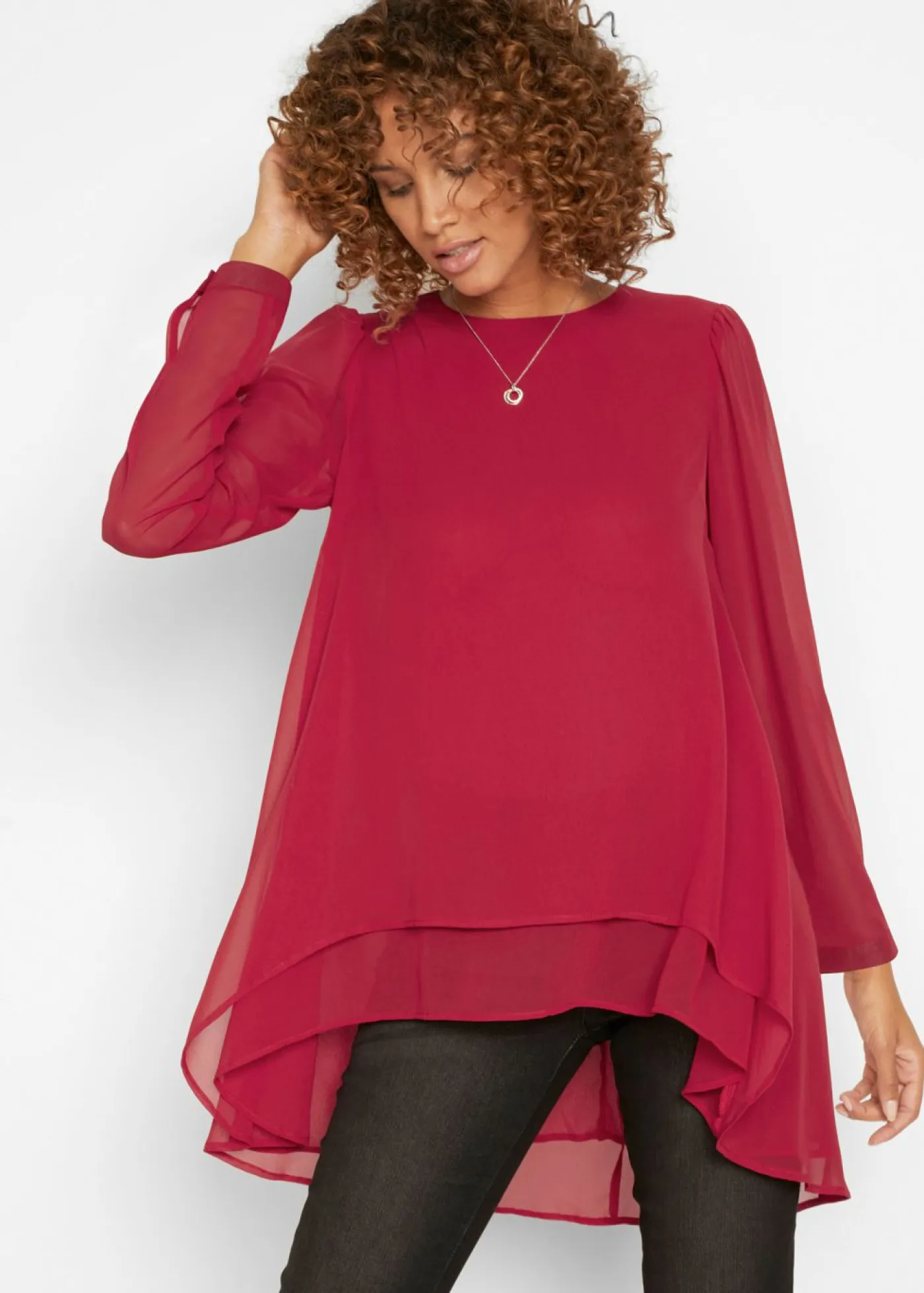 Mujer bonprix bonprix Túnica larga asimétrica