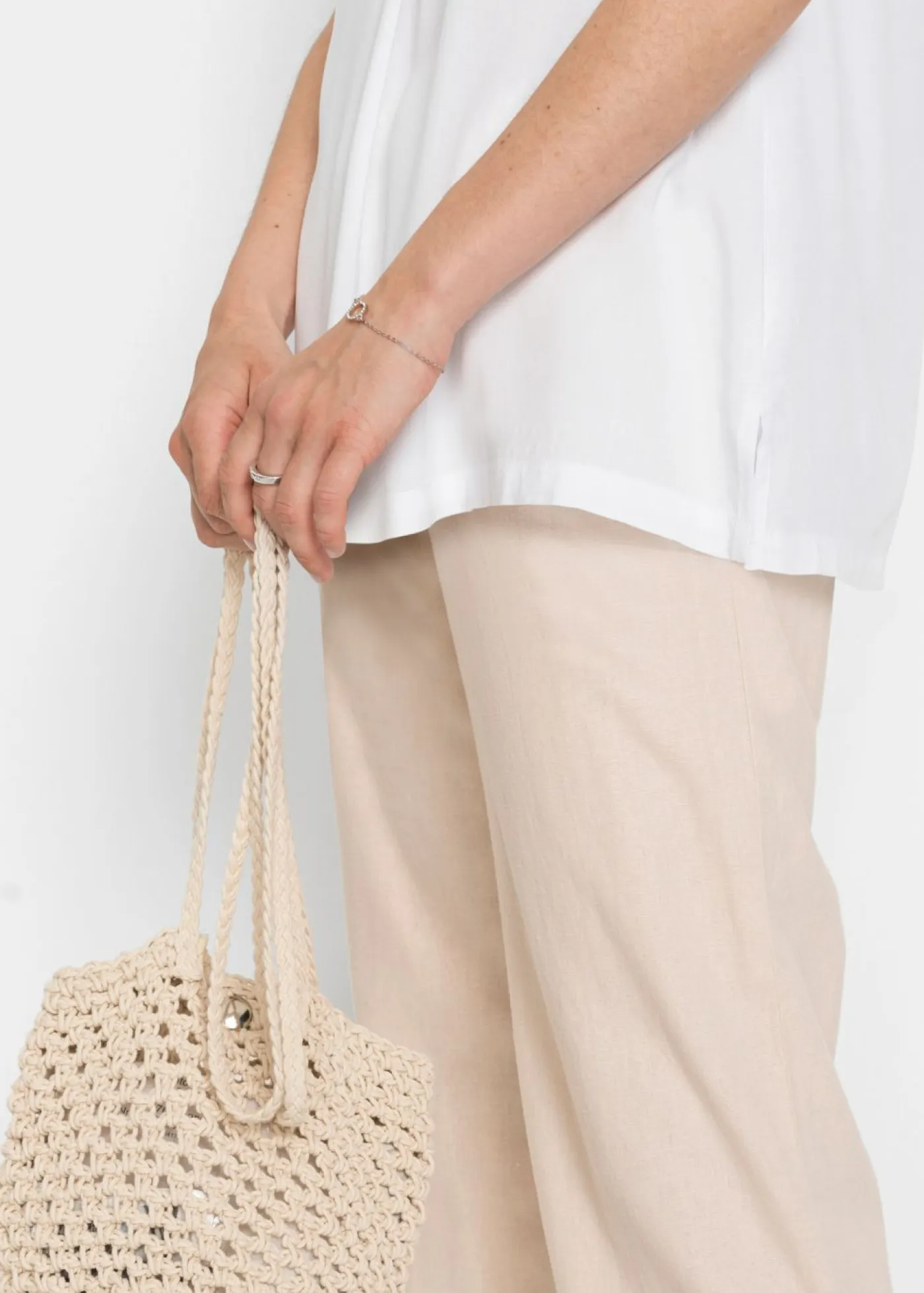 Mujer bonprix bonprix Túnica larga de viscosa sostenible