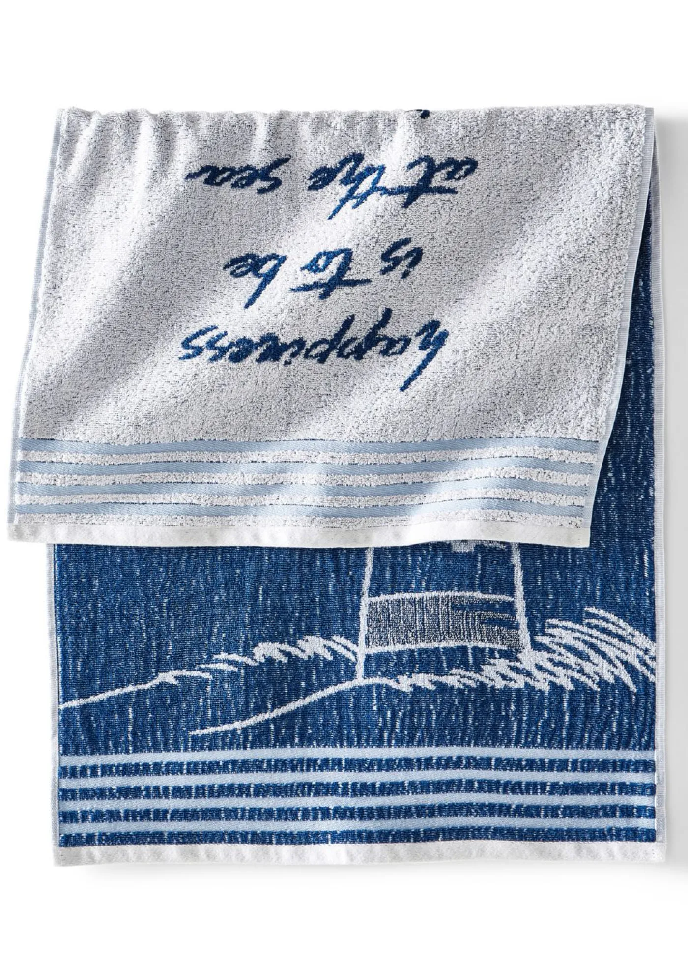 bonprix bonprix Toalla de mano de algodón con faro