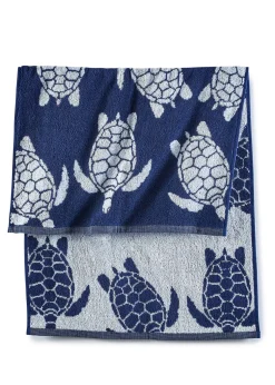 bonprix bonprix Toalla de mano de algodón con diseño de tortugas