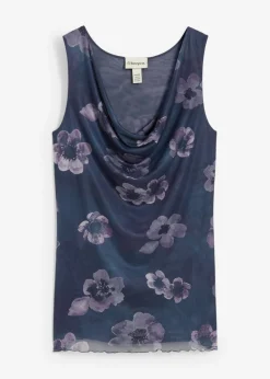 bonprix bonprix Camisetas>Top antracita con flores