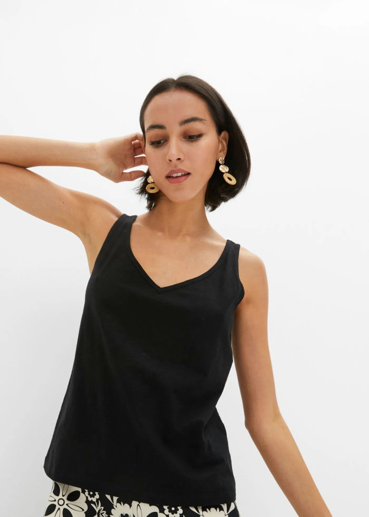 bonprix bonprix Básicos|Camisetas>Top Negro