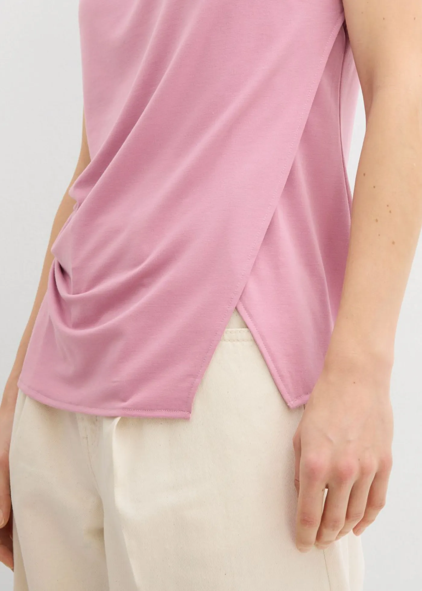 bonprix bonprix Camisetas|Novedades>Top asimétrico Malva