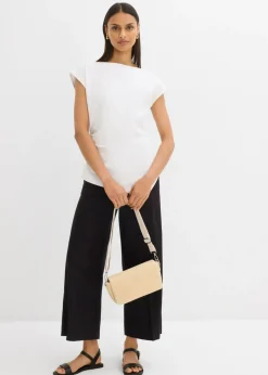 Mujer bonprix bonprix Top asimétrico de cómodo tejido de neopreno