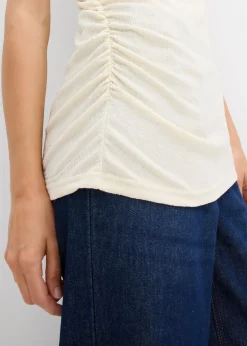 Mujer bonprix bonprix Top asimétrico de crepé ligero