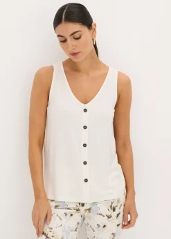 Mujer bonprix bonprix Top con botones