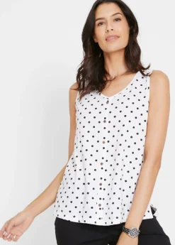 Mujer bonprix bonprix Top con botones