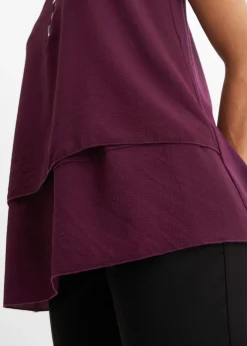 Mujer bonprix bonprix Top con cremallera