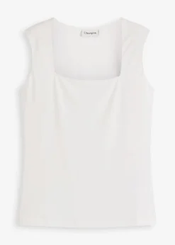 Mujer bonprix bonprix Top con escote cuadrado